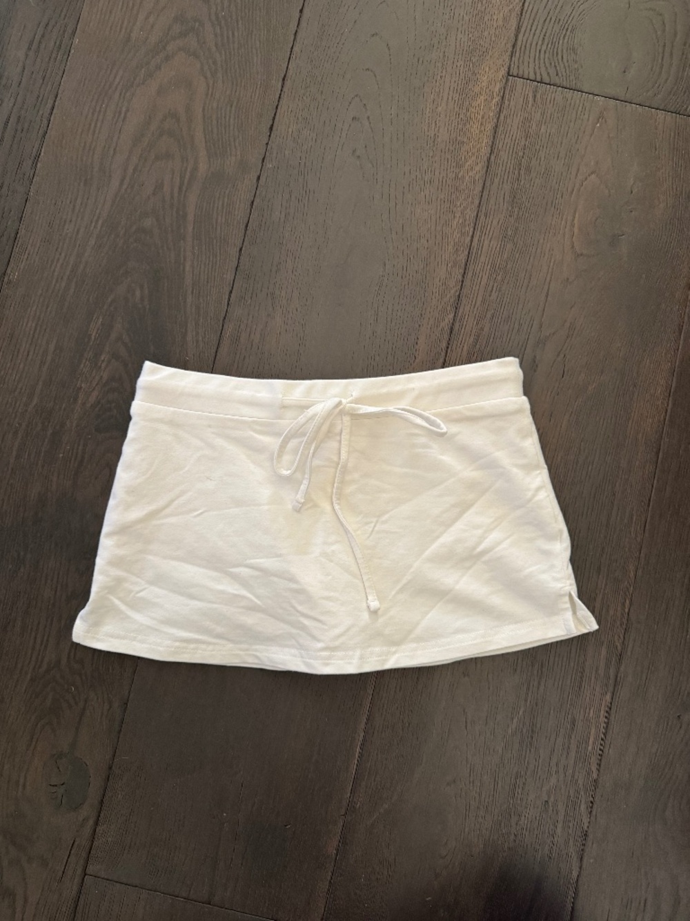 White skirt